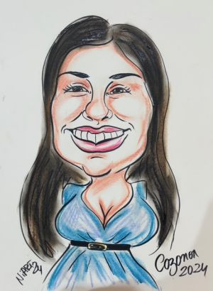 Бърза карикатура 1/2/3 лица