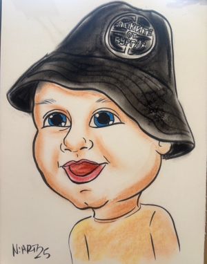 Бърза карикатура 1/2/3 лица