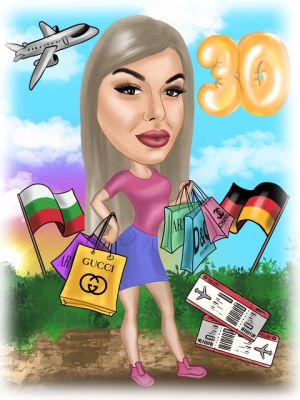 Дигитална карикатура 