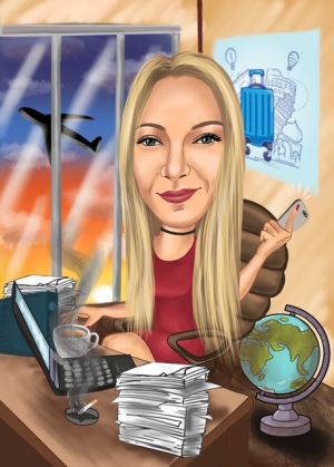 Дигитална карикатура 